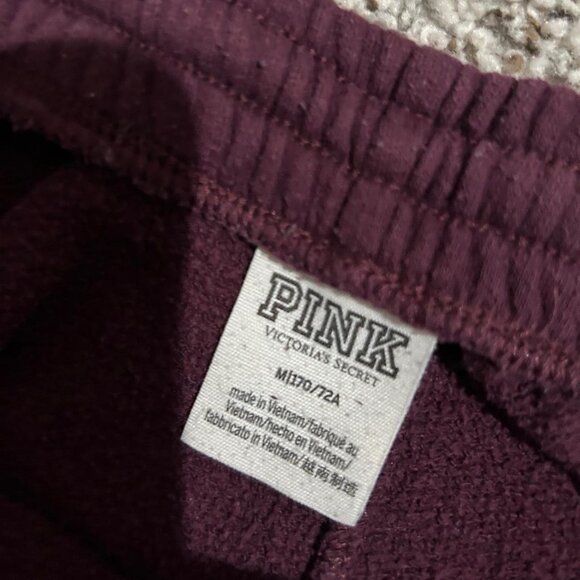 Victoria's Secret Women's Burgundy and Purple Joggers-tracksuits - Picture 3 of 4